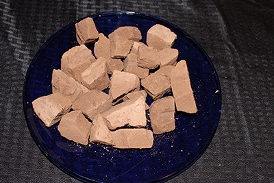 Earthy Goodies clay started with this classic brown clay. Very earthy