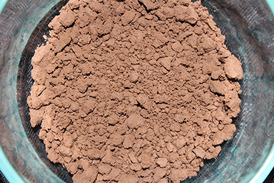 Earthy Goodies clay started with this classic brown clay. Very earthy