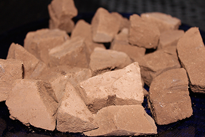 Earthy Goodies clay started with this classic brown clay. Very earthy