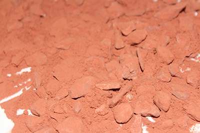 E.G. Edible Red Gravel and Dirt