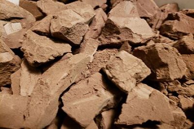 Super earthy edible forest clay dirt chunks.