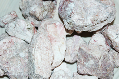 Edible Marbled Pink Quartz Clay from Earthy Goodies