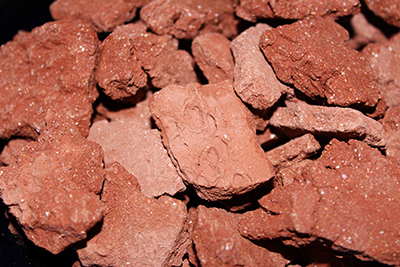 Red Brick Adobe Clay from Arizona