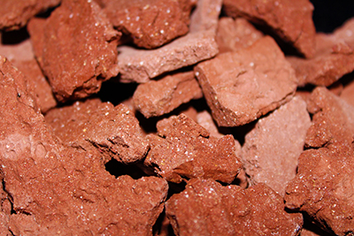 Red Brick Adobe Clay from Arizona